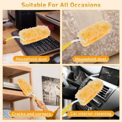 360° Duster Refills Kit for Swiffer Duster, 25 Pack & 1 Handle, Multi-Surface…