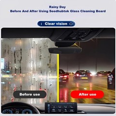 2Pack Automotive Oil Film Cleaning Brush for Car Windows Glass Cleaning 120ML US