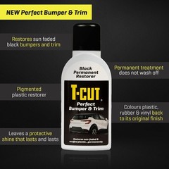 Perfect Bumper & Trim, Black Permanent Restorer, 11.83 fl oz Color: Multi