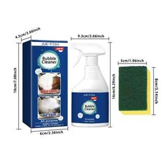 Jue-Fish Heavy Oil Foam cleaner Kitchen stove hood wash basin grease removal