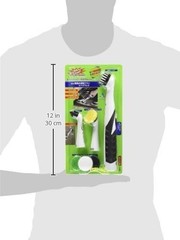 Scrubber – Super Cleaning Brush | 3 Heads & 4 Multi-Firm Pads to Scrub, Polis…