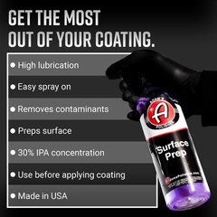 Surface Prep Cleanser Spray 16oz – Auto Paint Prep for Ceramic Coating, Wax & Se