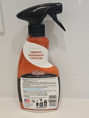 Weiman Cabinet Wood Clean and Shine 16 Oz Fresh Almond Scent Furniture Cleaner