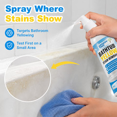 Toilet And Sink Yellow Stain Cleaner Spray For Bathroom Touch Ups