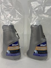 Set of 2 Shark Hard Floor Cleanser Cleaner 10 fl. oz. Waterfall Fresh New Sealed