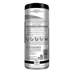 Weiman Stainless Steel Cleaner & Polisher 30 Ct Wipes Kitchen Appliance Anti