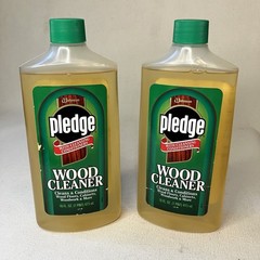 VTG 1994 Pledge Household Wood Cleaner Floors Cabinets Prop Retro NOS Lot Of 2