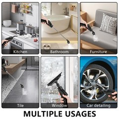 Handheld Steam Cleaner, Steamer For Cleaning, 2500W Pressurized Steam Cleaner Wi