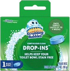 Scrubbing Bubbles Toilet Tablets, Continuous Clean Toilet Drop In, CASE of 12