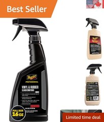 M40 Mirror Glaze Vinyl & Rubber Cleaner 16oz – UV Protection & Natural Shine