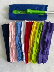 1 FLEECE MOP PAD FIT SWIFFER SWEEPER 1 REFILL REUSABLE WASHABLE DRY DUSTING