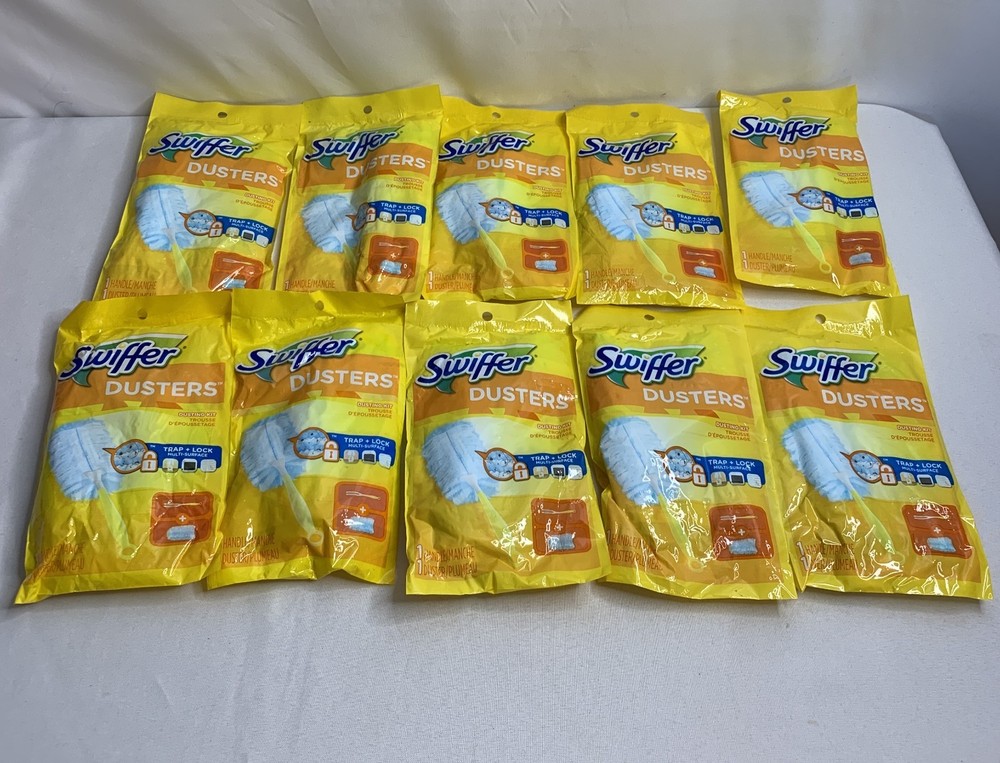 Swiffer Duster Starter Kit with Handle & Duster ( 10-Pack )