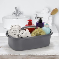 Ergonomic 12.6L Cleaning Bucket Set – Stylish Plastic Caddy for Home or Garden