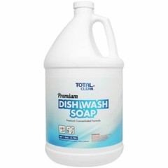 Total Clean Premium Dish Wash Soap, 1 Gallon – 4 bottles, TC-DS200