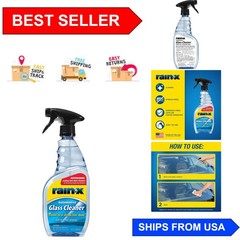 Professional-Grade RainX Glass Cleaner – 23 oz Non-Toxic Formula for Auto Care