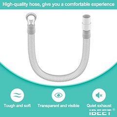 Short Tube Assembly for CPAP, Hose Supplies, Includes Swivel & Elbow Connector
