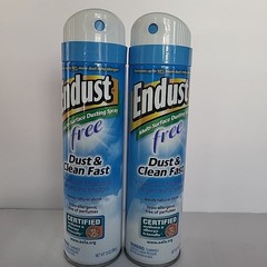 Endust Fragrance Free Hypo-Allergenic Dusting and Cleaning Spray, 10 Fl Oz