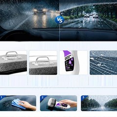 2026 New For Car Window Glass Automotive Oil Film Cleaner Car Windshield Cleaner