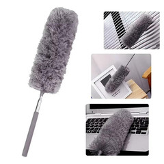 Adjustable Microfiber Duster Extendable Feather Dust Brush Washable Cleaner