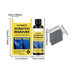 NanoPolix Scratch Remover For Cars, Car Paint Repair Paste And Polishing Kit