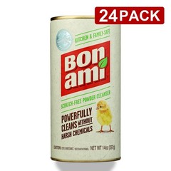 Bon Ami 14 Oz Kitchen & Bath Powder Cleanser 24 Pack