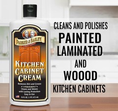 Parker and Bailey Kitchen Cabinet Cream-Wood Cleaner-Grease Remover 16 oz (1)
