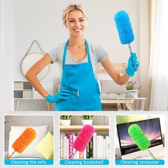 4 Pcs Microfiber Duster Microfiber Hand Duster Washable Microfibre Cleaning Too