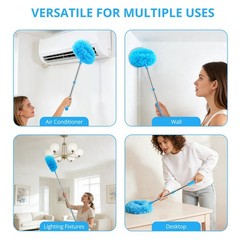 SetSail Ceiling Fan Cleaner Duster Microfiber Ceiling Fan Duster with Extension