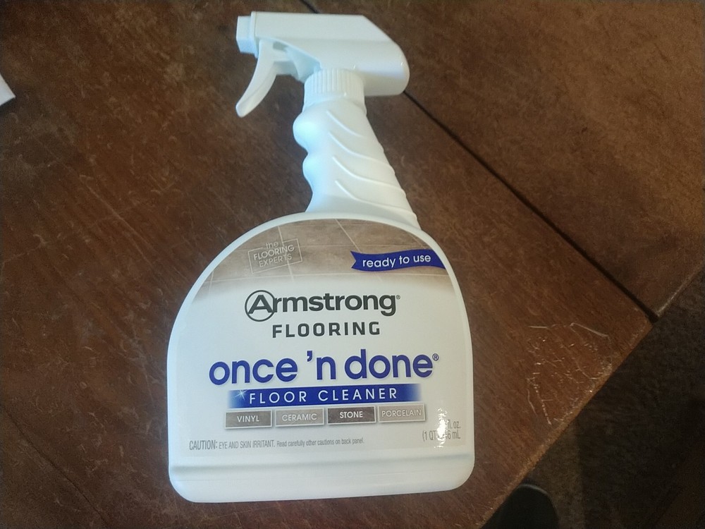 Armstrong Flooring once ‘n done Floor Cleaner,Vinyl Ceramic Stone, 32oz (Apo-8)