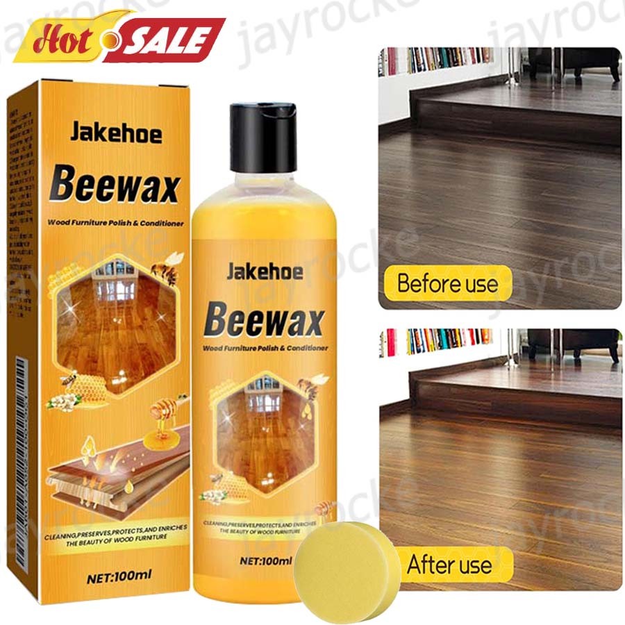 Beeswax Polish and Conditioner All-in-One for Wood Furniture Waterproof Restorer