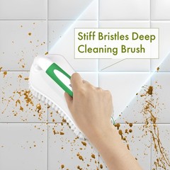 Dual Tone Heavy Duty Cleaning Brushes – Perfect for Tub, Sink, and Floors