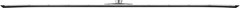 Curved Industrial Duty Steel Floor Squeegee, 36-Inch