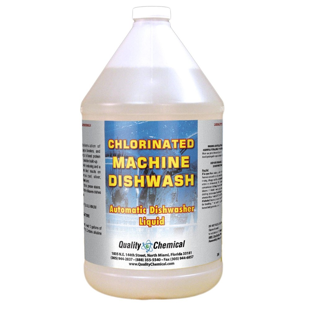 Chlorinated Machine Dishwash – 1 gallon (128 oz.)