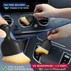 Fitosy Car Interior Duster Detail Brush Cleaning Gel Kit, Dust Remover | Slime P