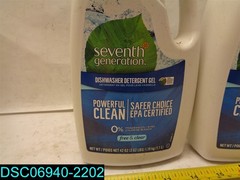 QTY=126oz: (42OZ X 3) Seventh Generation – Automatic Dishwasher Gel
