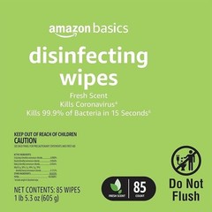 340 Thick Wipes Lemon Fresh Scent Canisters Tough Mess Cleaning Supplies New