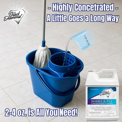 Marble Tile Floor Cleaner Concentrate No Rinse Safe for Natural Stone Ceramic