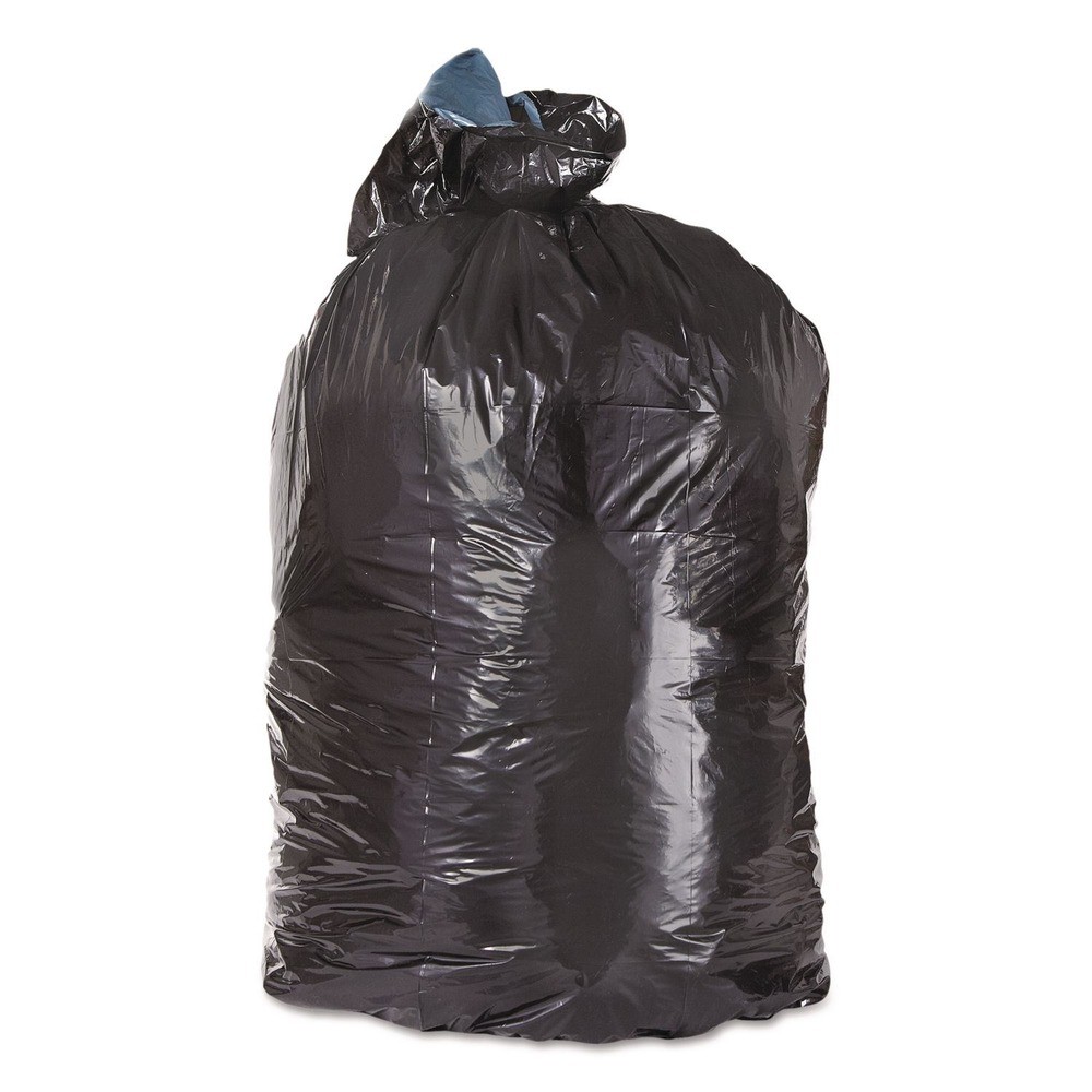 Trinity Plastics ML4046H 45 gal. Low-Density Can Liners – Black (100/Carton) New