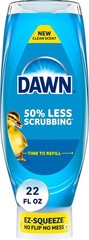 Dawn EZ-Squeeze Ultra Dish Soap Dishwashing Liquid, Original Scent, 22.0 fl oz