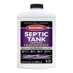 Septic Tank Treatment Concentrate 32 oz – Safe for All Plumbing Systems, Colorle