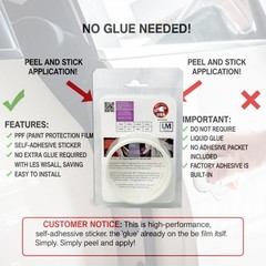 3 Door Edge Guard Paint Protection Film, Car Door Scotch Guard, PPF Precut, U…