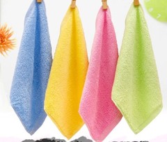 4+1pieces kitchen cloth bamboo Microfiber magic cleaner without Detergent