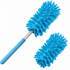 Microfiber Duster for Cleaning, Hand Washable Dusters with 2pcs Replaceable M…
