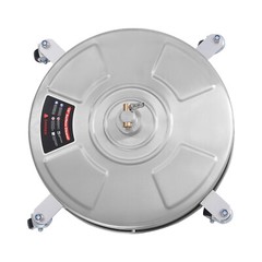 Modern 18-inch Surface Cleaner Stainless Steel Surface Cleaner with 4 Wheels NEW