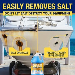 [1 Gallon] Concentrated Salt Remover + Corrosion Protection – Made in USA, Sa…