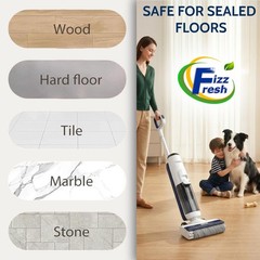 Floor Cleaning Solution Refill with Tineco, 68 fl oz Unscented, Pet Urine Odo…