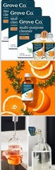 3× Grove Co. Multi-Purpose Cleaner Concentrate Orange & Rosemary 6-Bottles Total