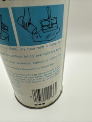 Klear Floor Finish Sc Johnson Wax 27 Oz Can Full or Nearly Full ’70s Movie Prop