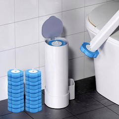 60PCS Disposable Toilet Brush Replacement Heads Cleaning Pads for Cleaner Wand
