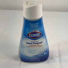 Clorox Bathroom Ultra Foamer, Cleaner Spray Refill, Rain Clean, 16 Fluid Ounces